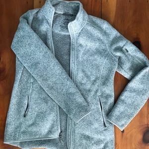 Grey L.L. Bean Fleece